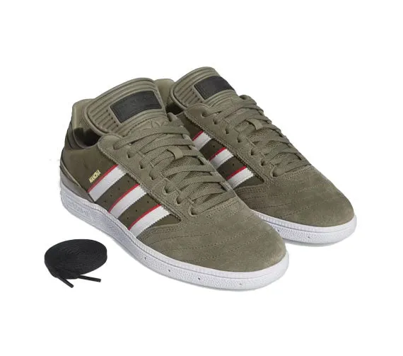 Adidas Busenitz X Dan Mancina - Olive Strata/Red/Cloud White