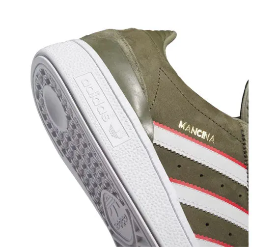Adidas Busenitz X Dan Mancina - Olive Strata/Red/Cloud White