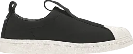 Adidas Wmns Superstar BW3S Slip-On 'Black White' Sneakers, black