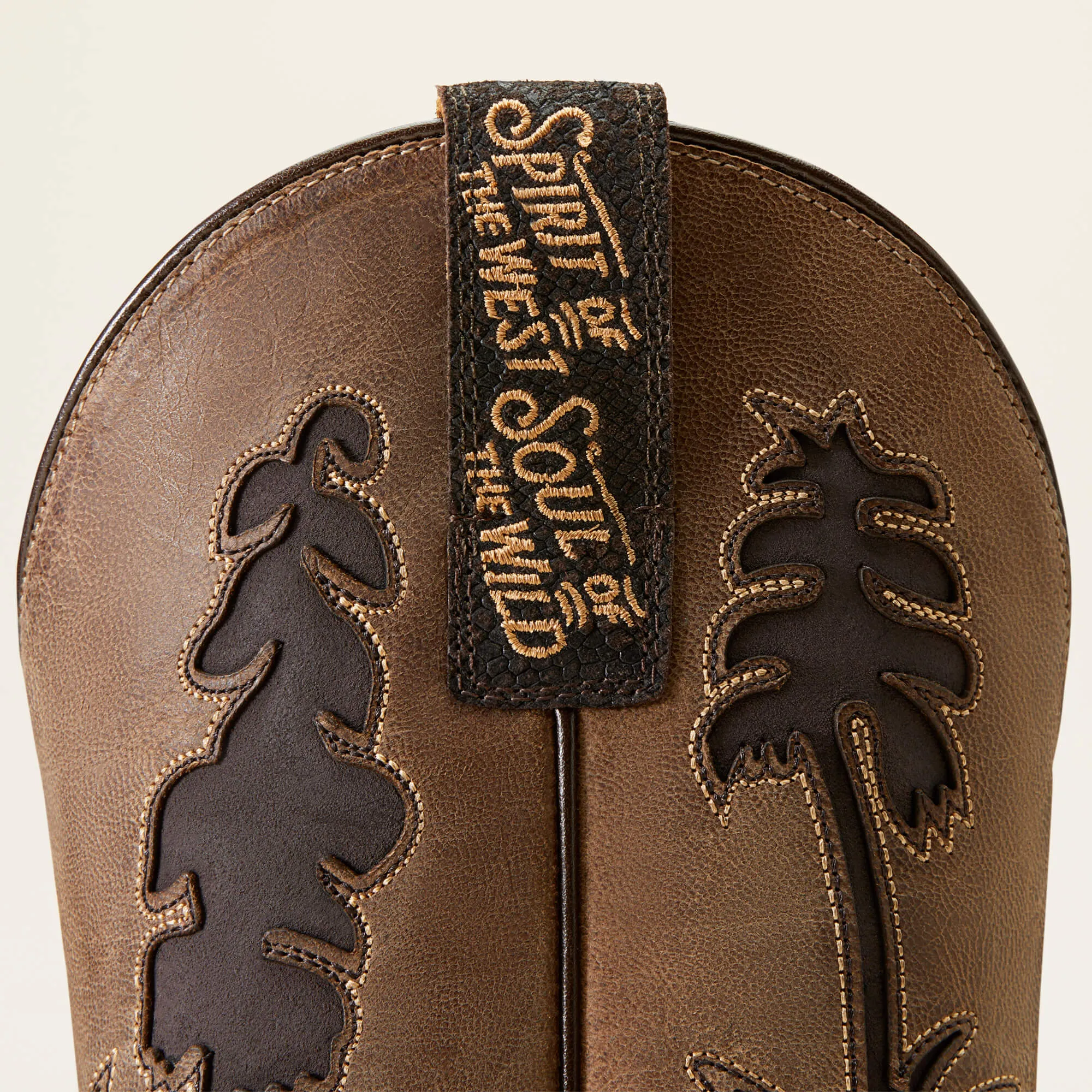 Ariat Men's Chocolate Snake Print Sendero High Stepper Blunt Toe Western Boots