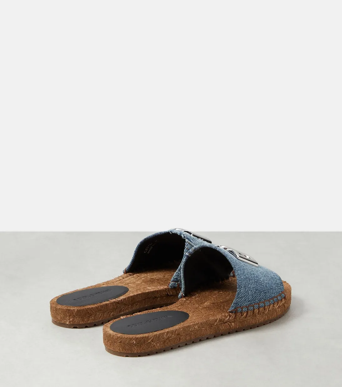 Canvas espadrilles dg Dolce&Gabbana, blue
