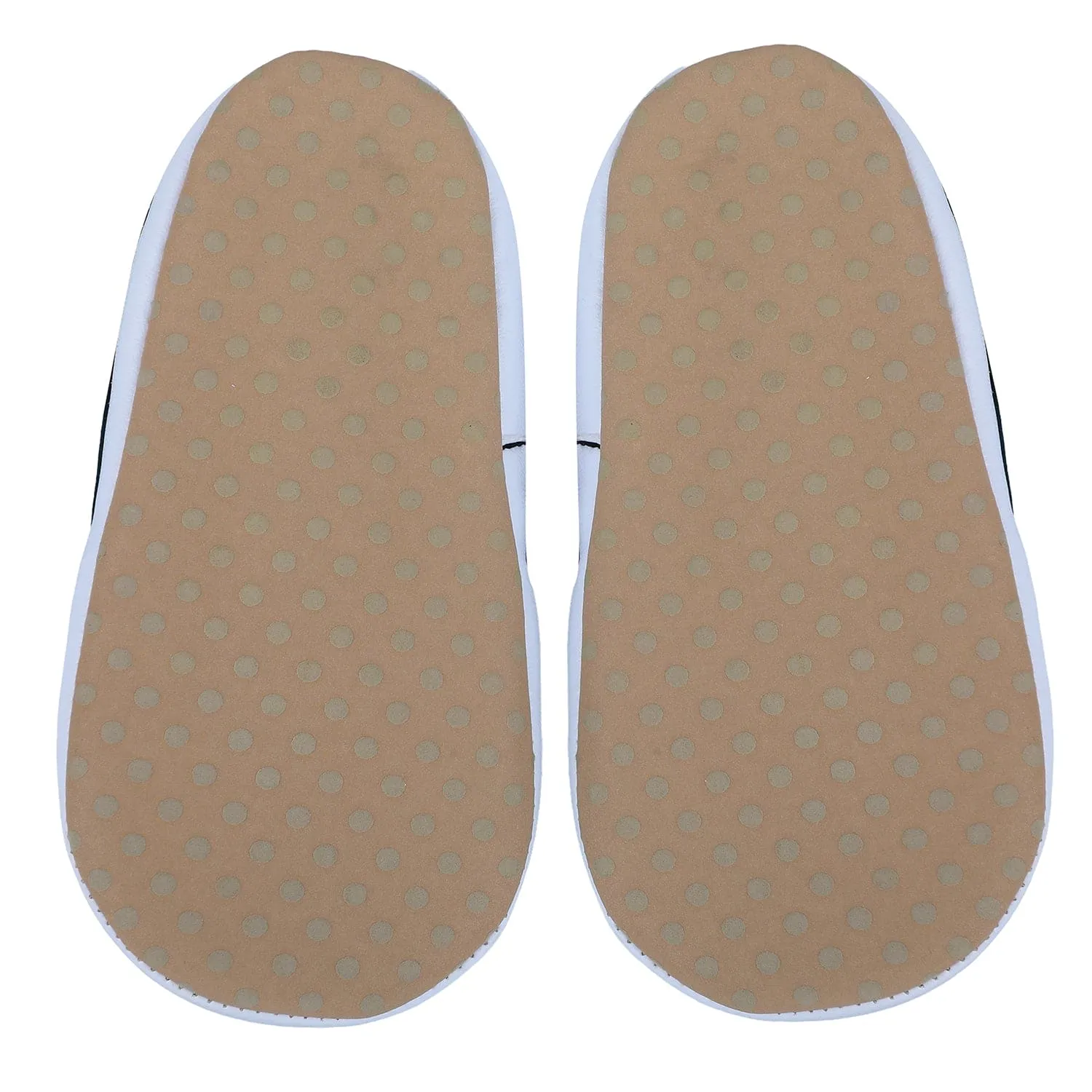 Classic Checkerboard Signature Comfortable Slip-On Booties - Black And White