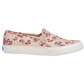 Double Decker Floral Slip On Sneakers