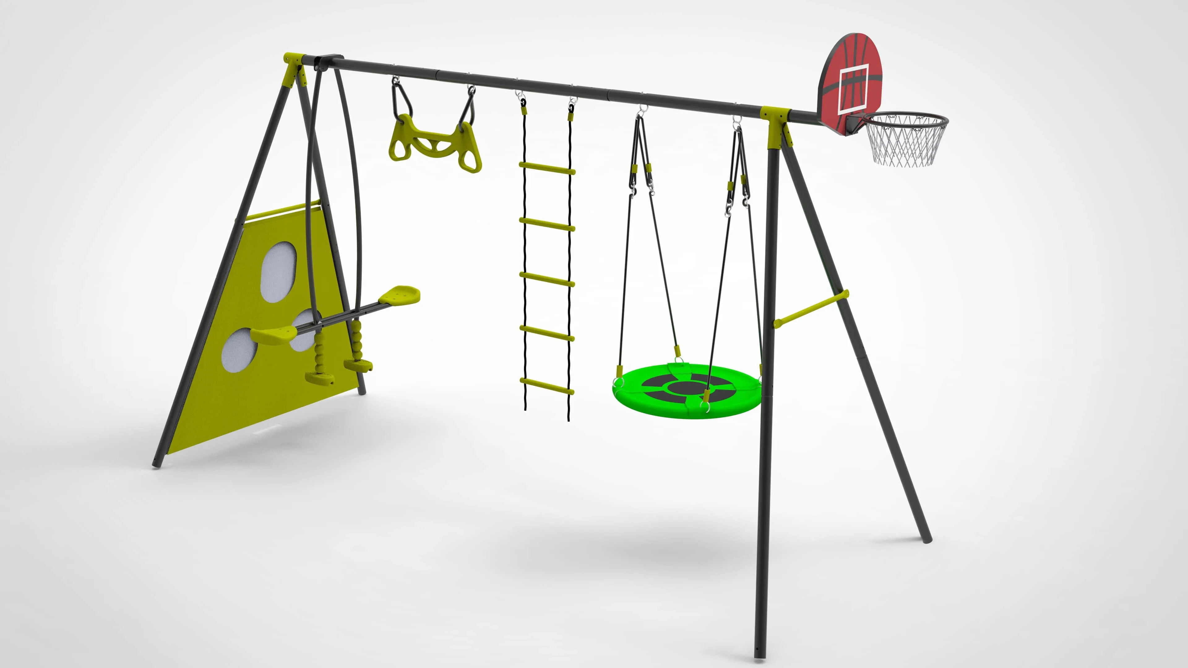 Elite 6-In-1 Swing Set
