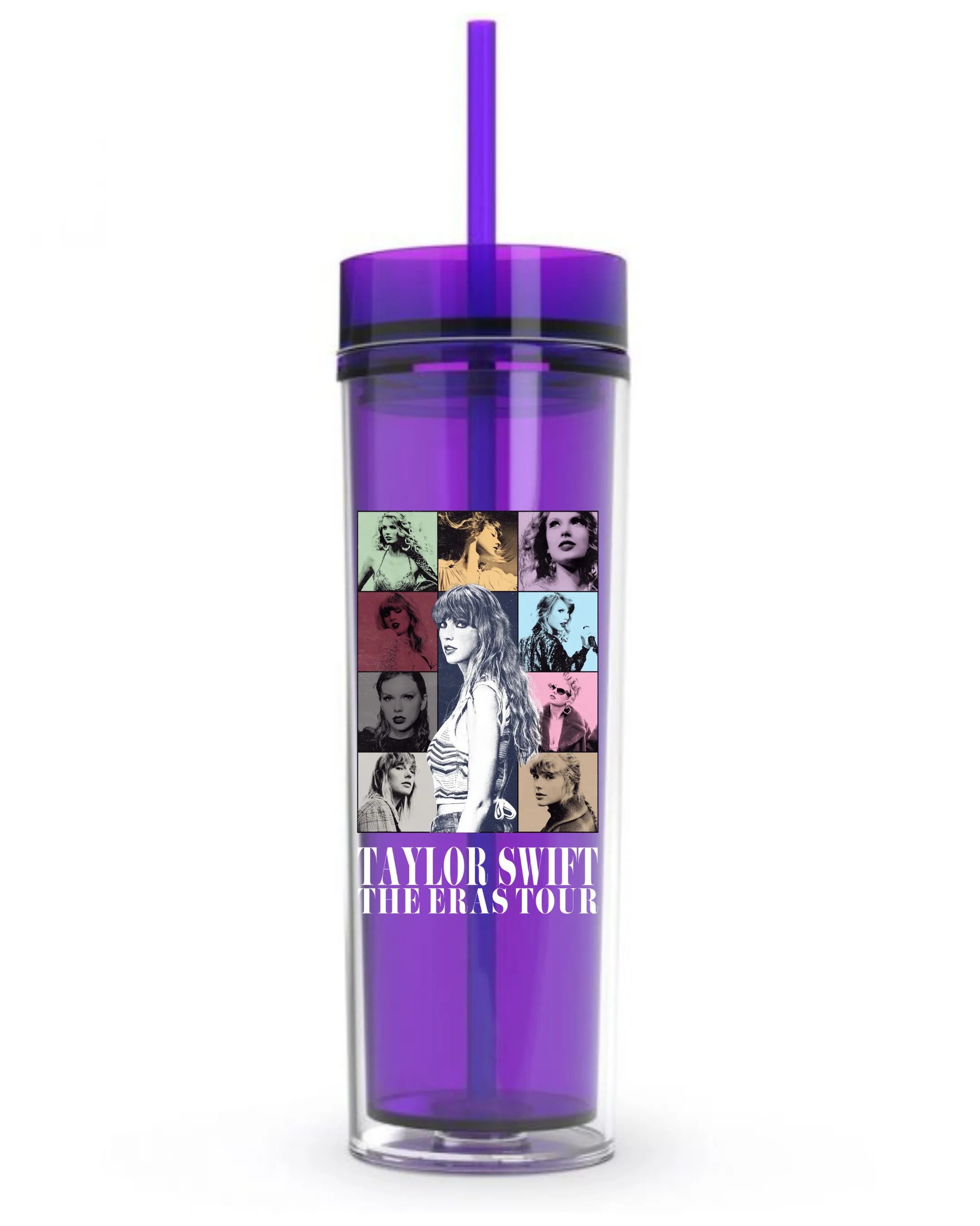 Eras Tour Taylor Swift Acrylic Tumbler