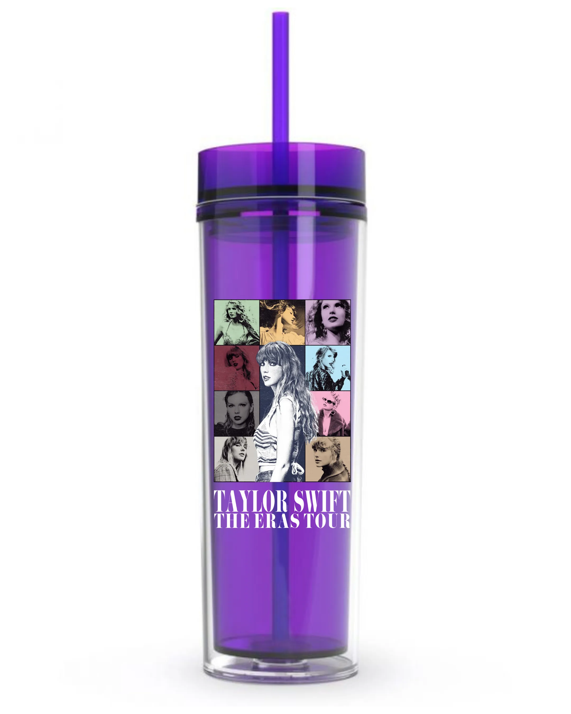 Eras Tour Taylor Swift Acrylic Tumbler