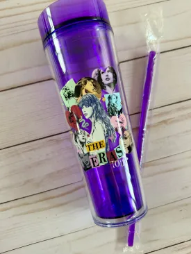 Eras Tour Taylor Swift Acrylic Tumbler