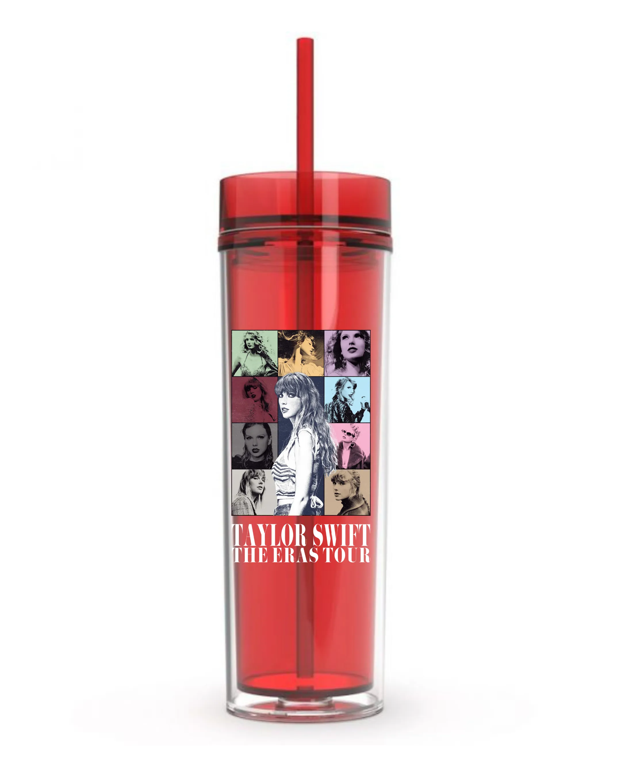 Eras Tour Taylor Swift Acrylic Tumbler