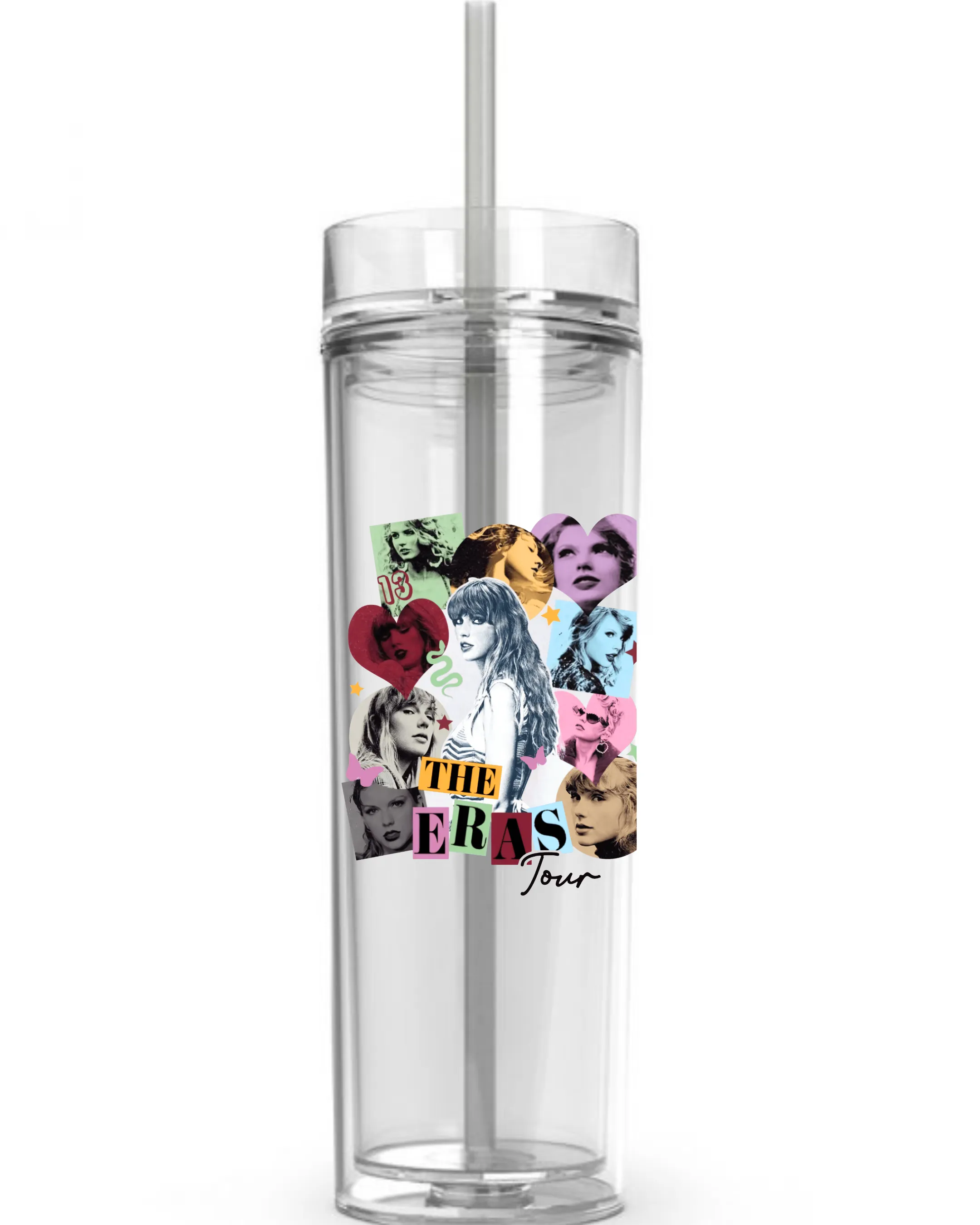 Eras Tour Taylor Swift Acrylic Tumbler