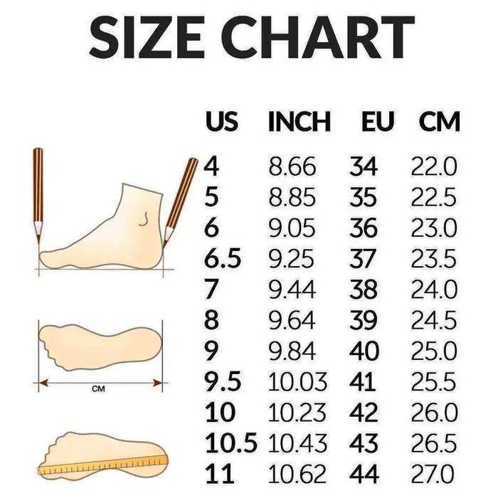 Flame Heart Platform Shoes