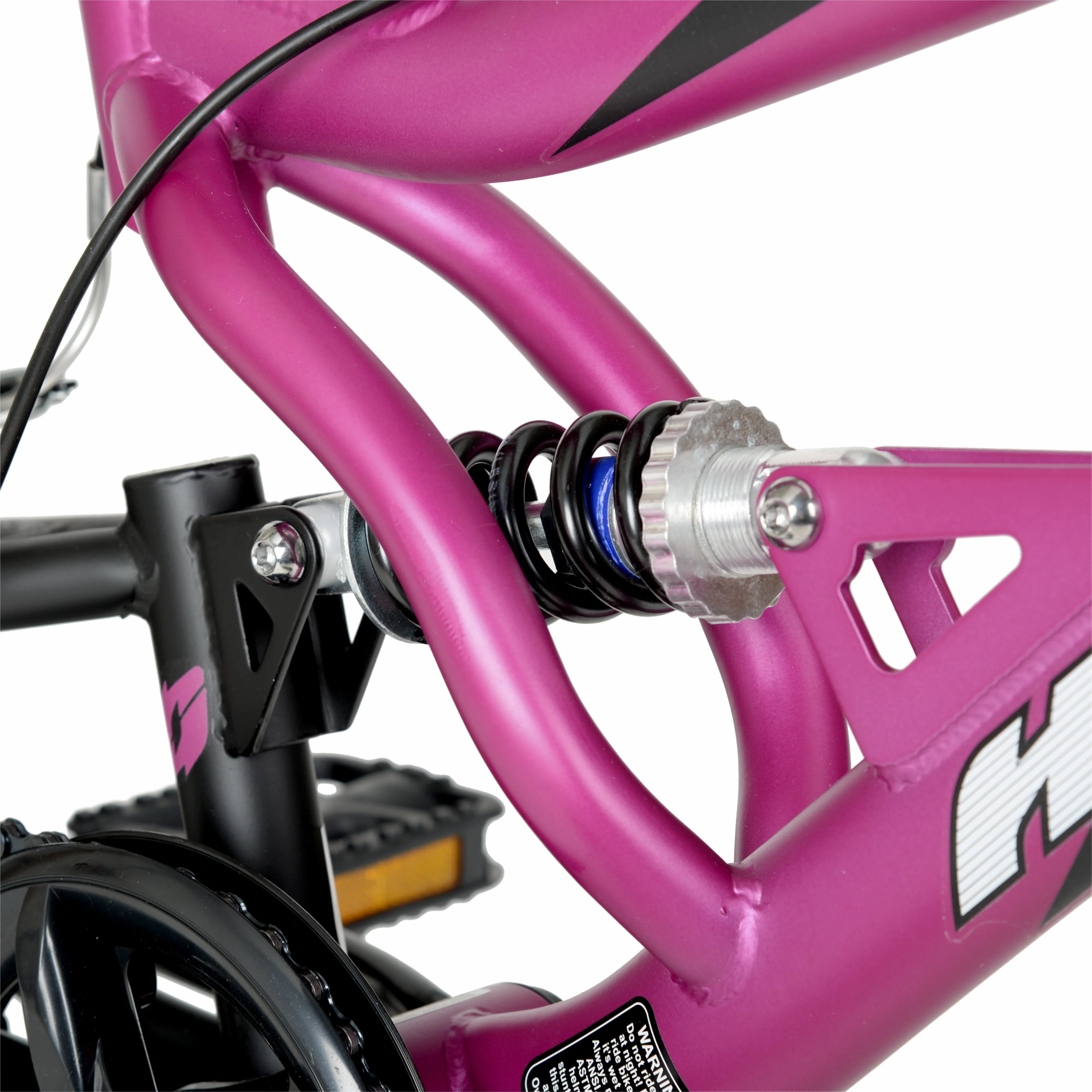Girl's Swift Bike 20" Wheels w/ Front and Rear Suspension, Ages 8 