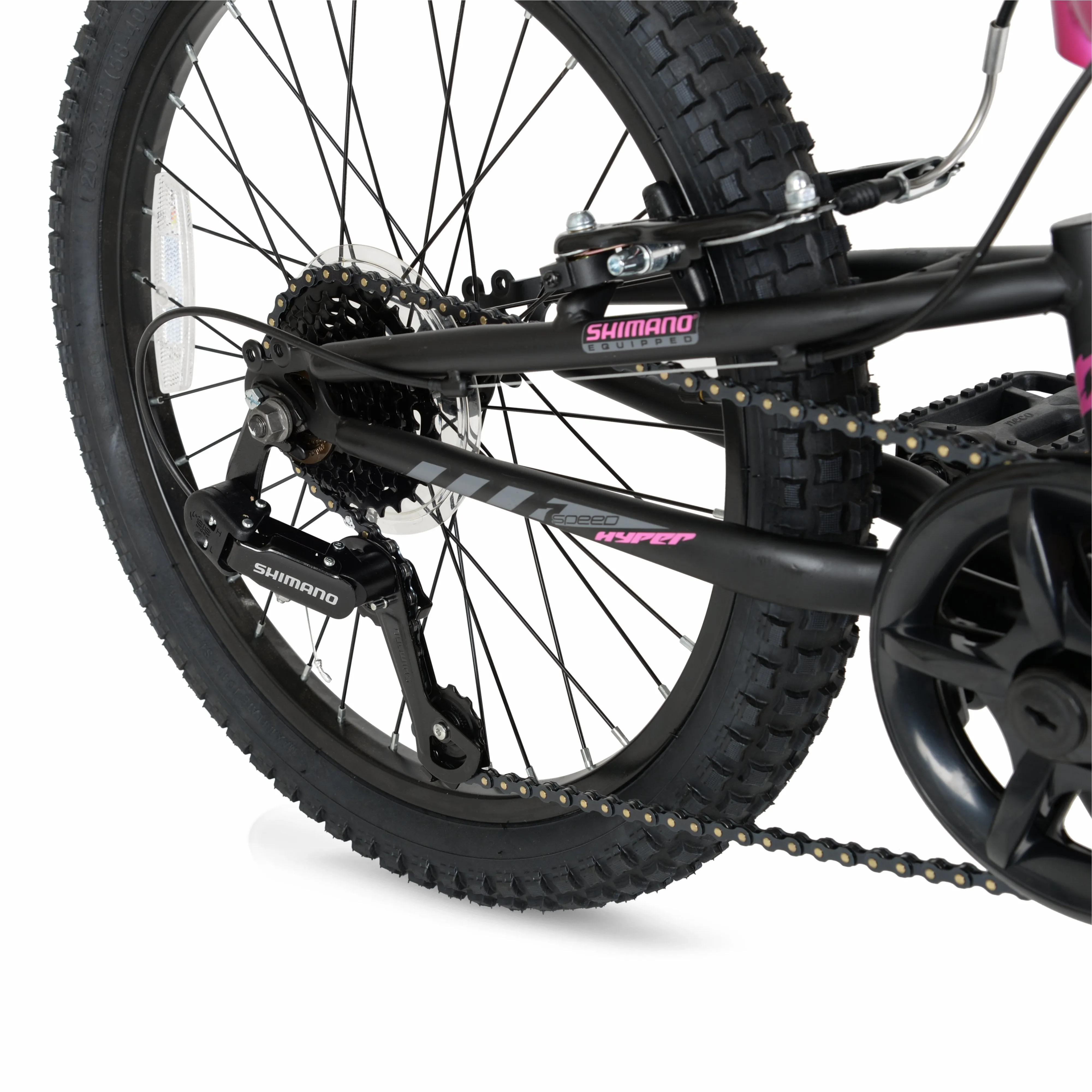 Girl's Swift Bike 20" Wheels w/ Front and Rear Suspension, Ages 8 