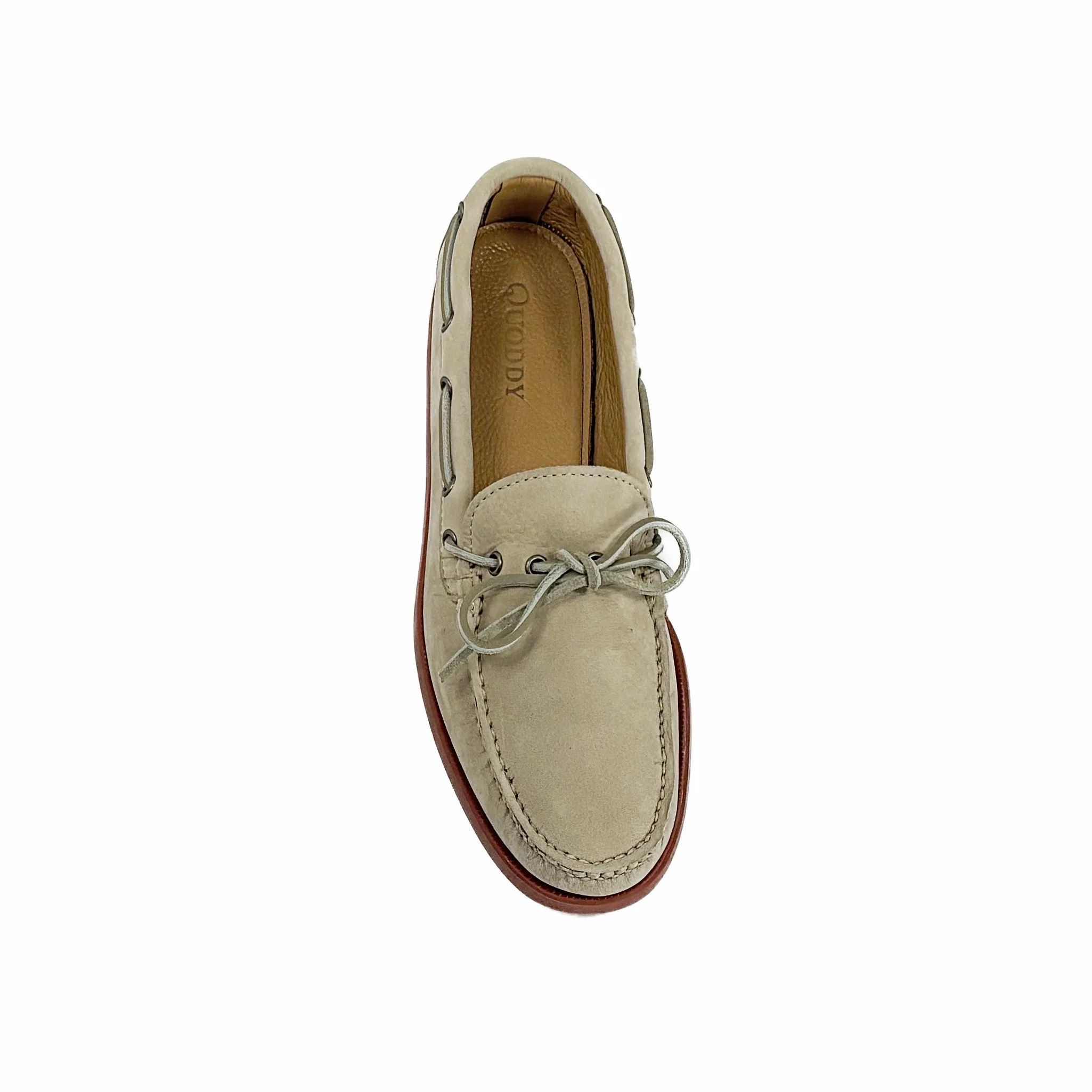 LE Women's Canoe Shoe: Pebble Beige