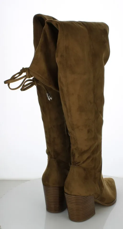 Marc Fisher Comara Over The Knee Pointed Toe Boots