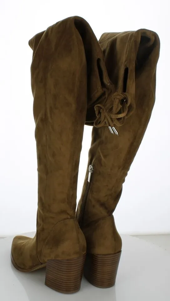 Marc Fisher Comara Over The Knee Pointed Toe Boots