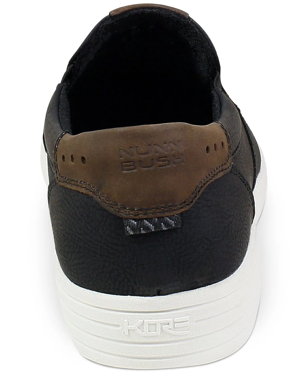 Men's Kore City Walk Slip-on Nunn Bush Sneakers, Black