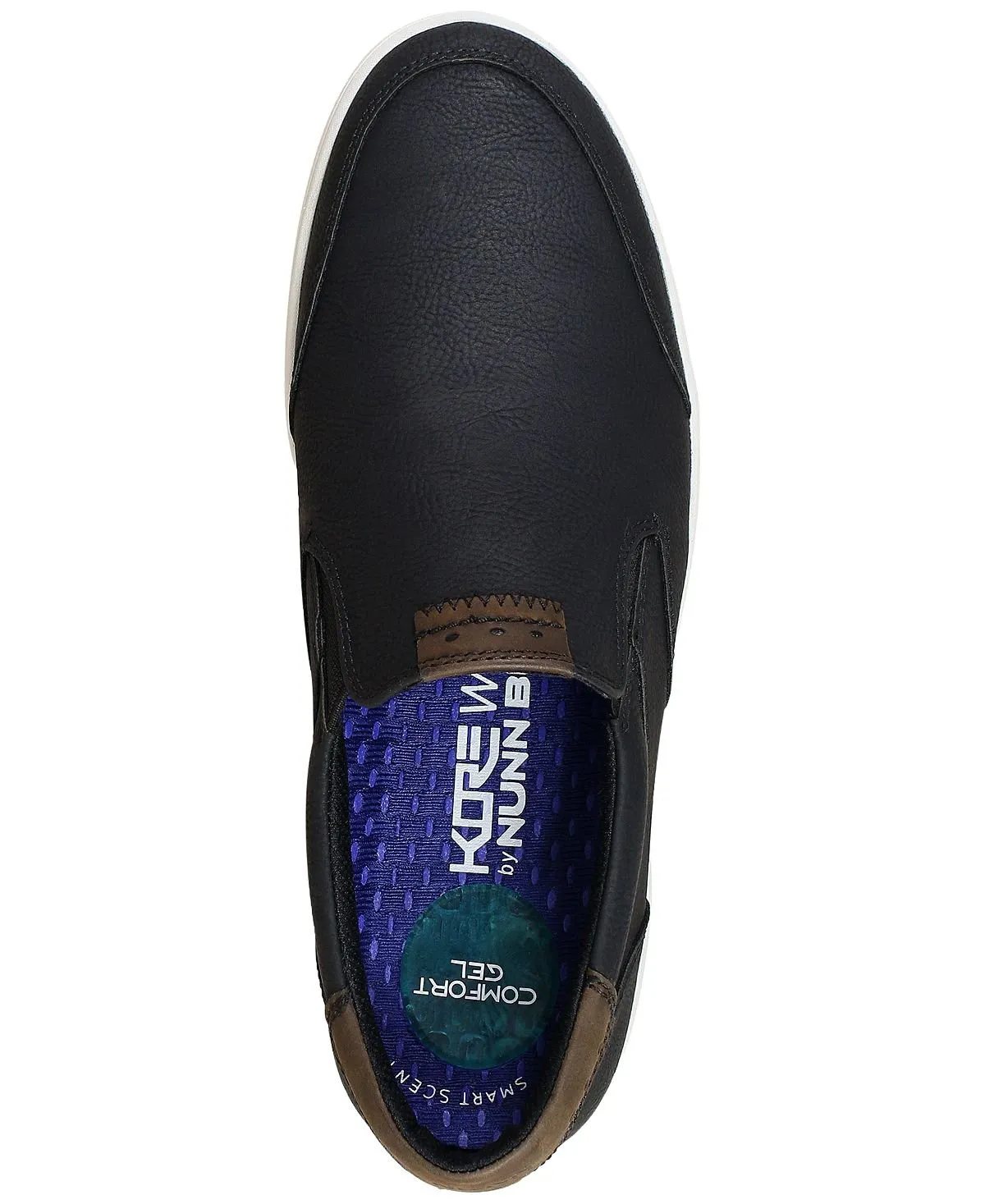 Men's Kore City Walk Slip-on Nunn Bush Sneakers, Black