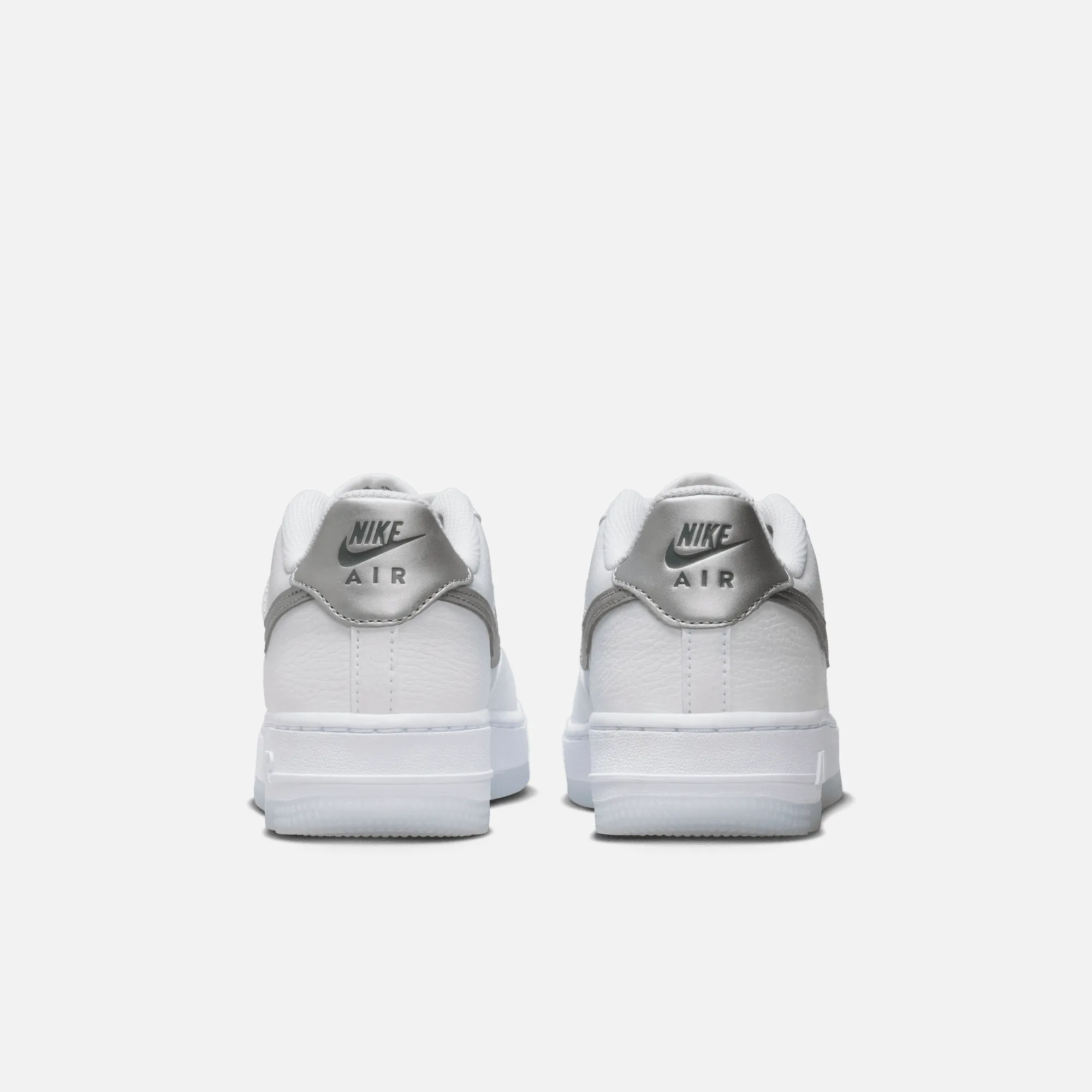Nike Big Kids' Air Force 1 Low White Football Grey (GS)