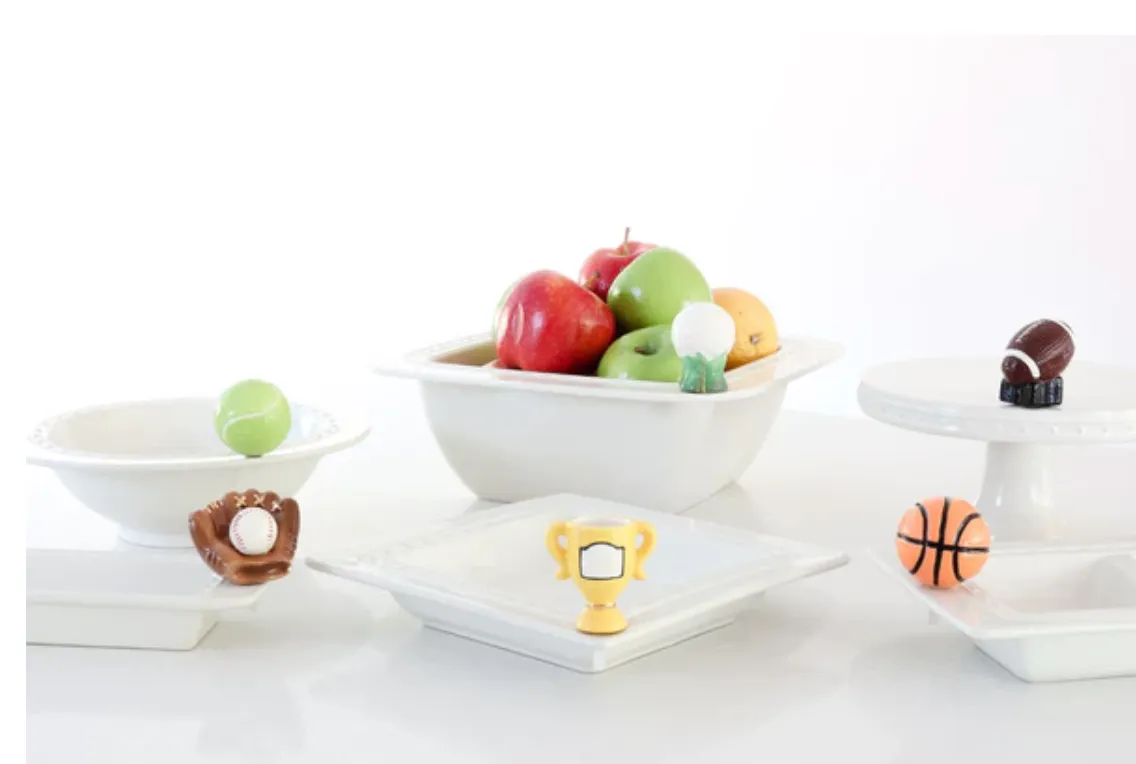 NORA FLEMING HOOP THERE IT IS BASKETBALL MINI A233