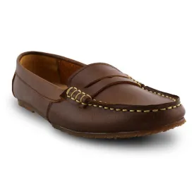 Penny Moccasin Classy Oil Tanned Toffee Tan