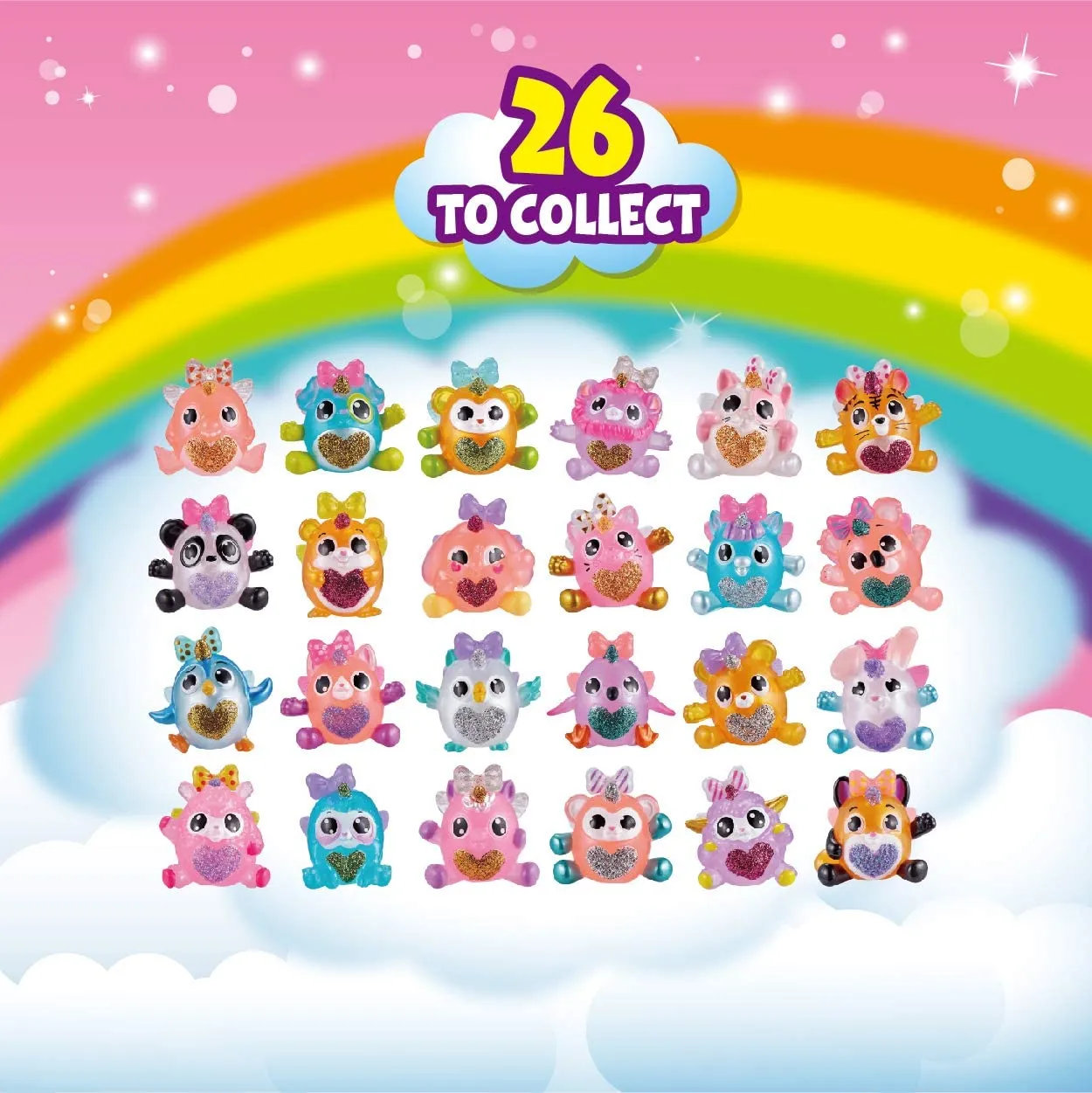 Rainbocorns Itzy Glitzy Surprise Eggs