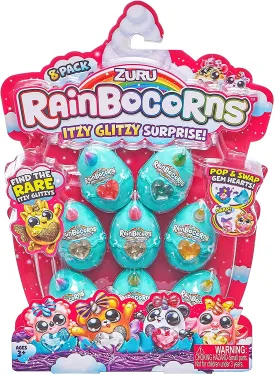 Rainbocorns Itzy Glitzy Surprise Eggs