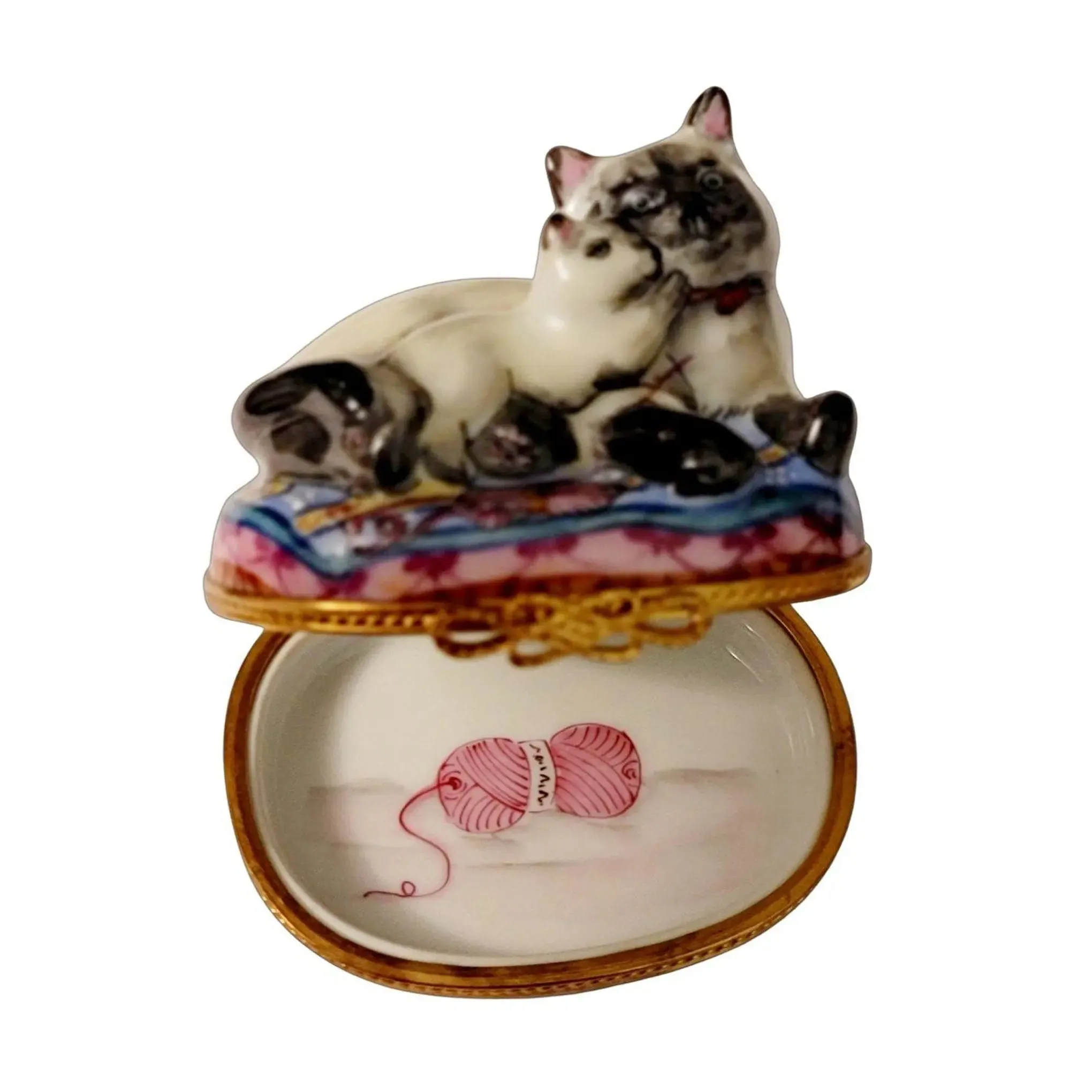 Siamese Cat with Kitten No. 1 of 750