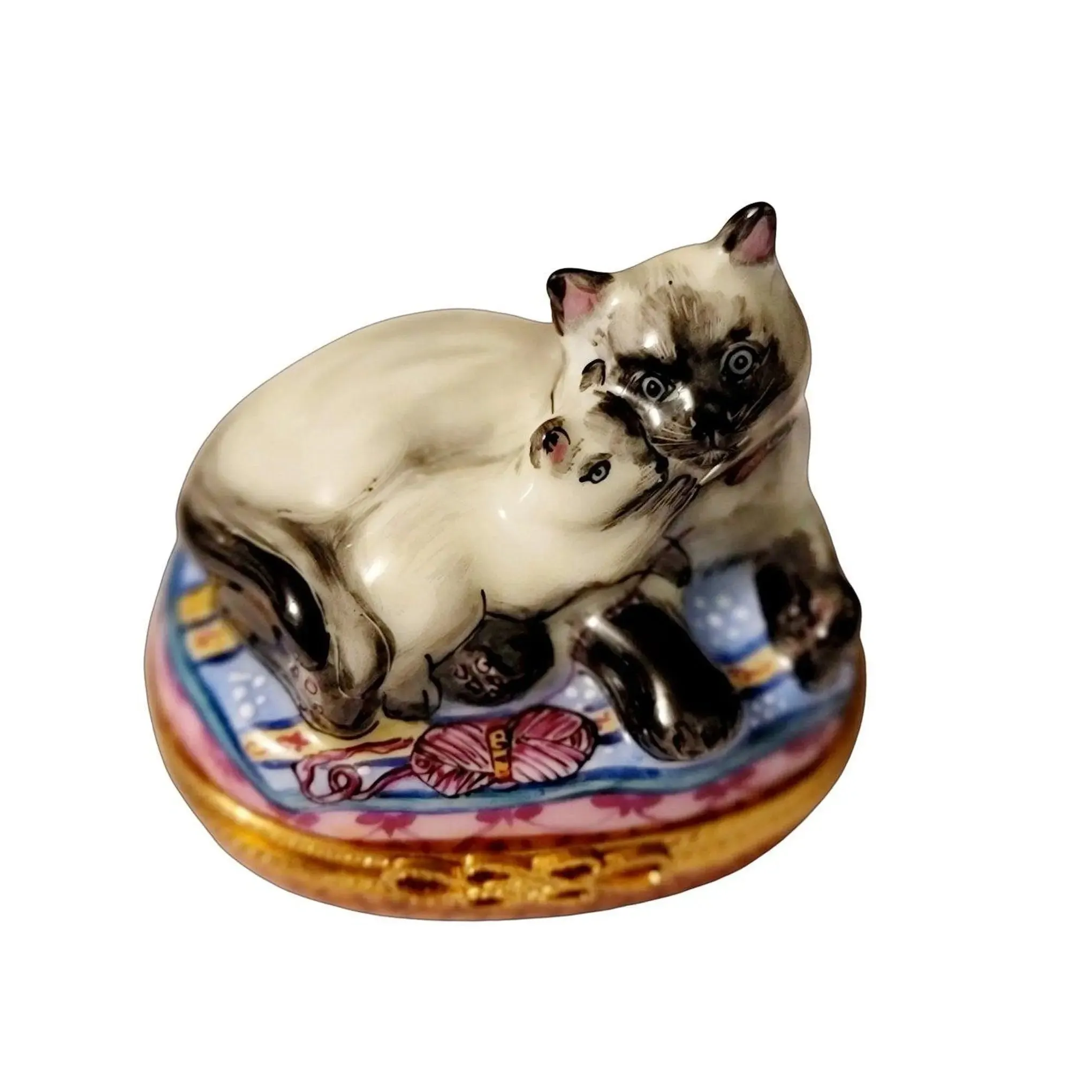 Siamese Cat with Kitten No. 1 of 750