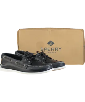 Sperry Blue Authentic Original 2-eye Pullup Navy Deck Shoes UK 9 EU 43 👞