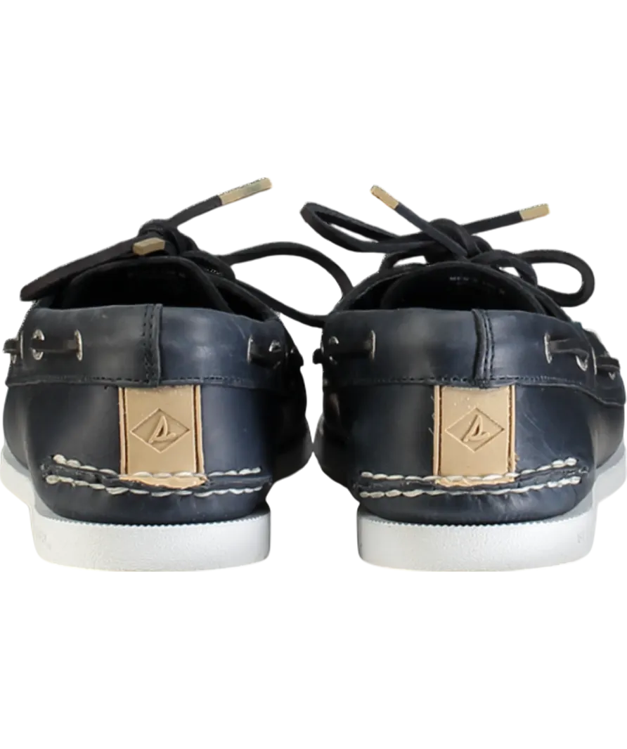 Sperry Blue Authentic Original 2-eye Pullup Navy Deck Shoes UK 9 EU 43 👞