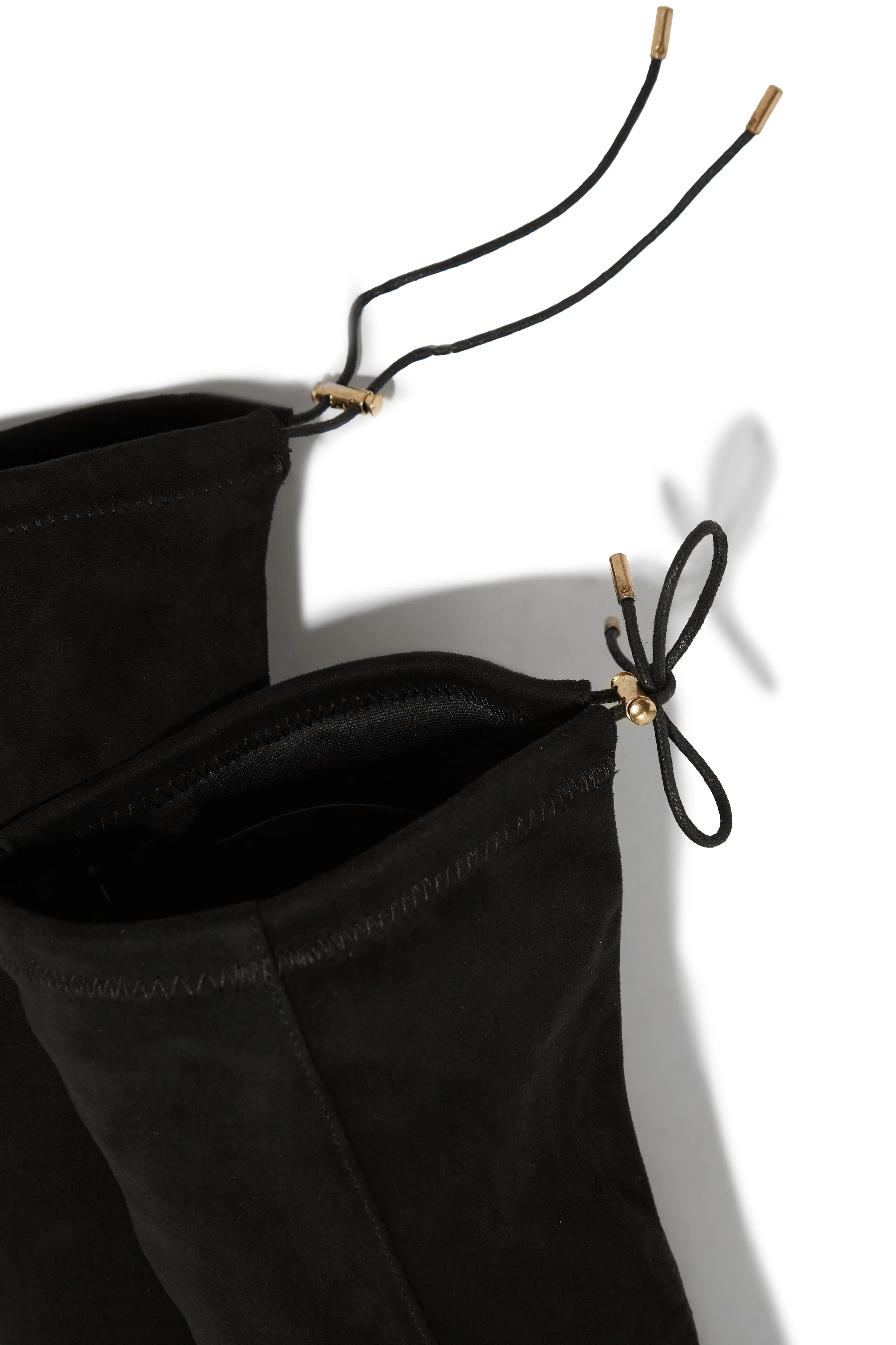 Strut & Slay Over The Knee Boots - Black