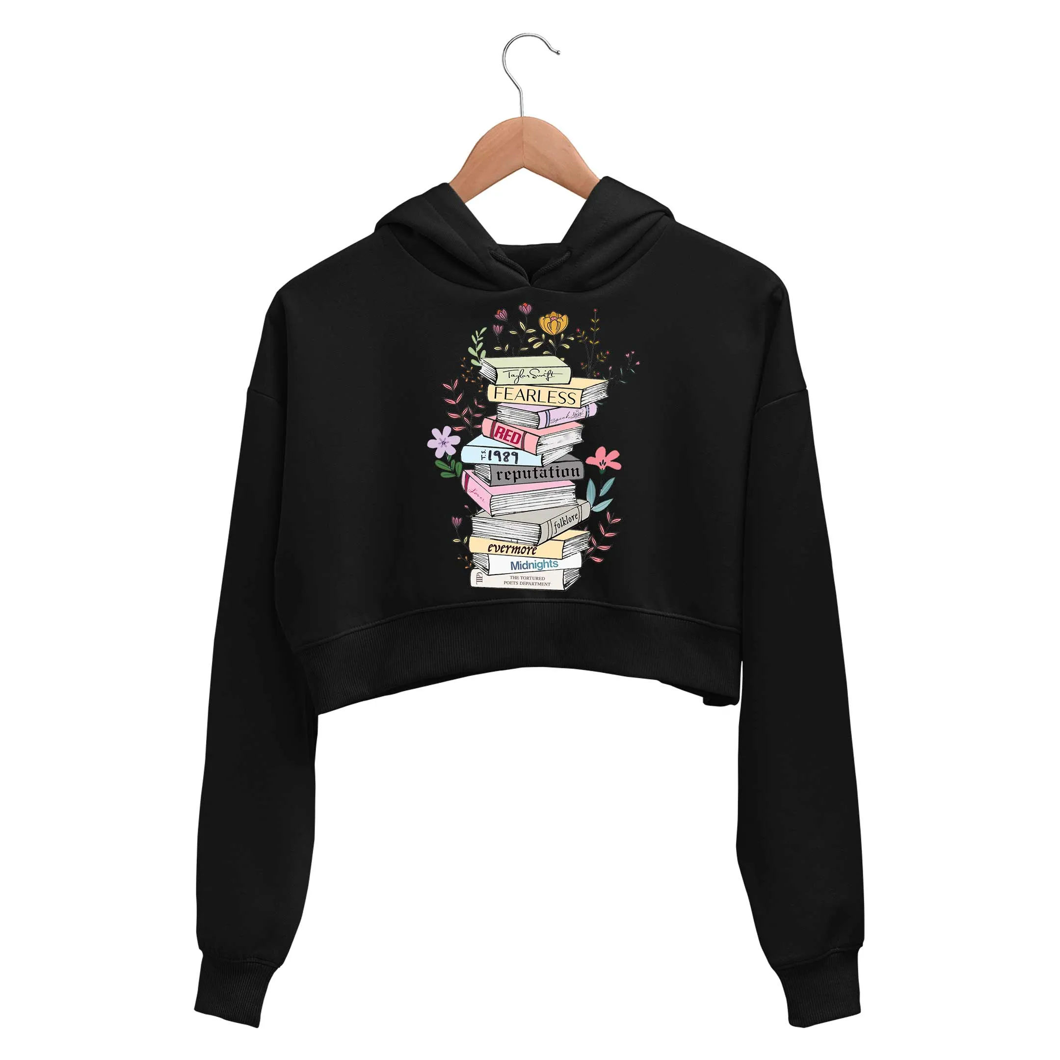 Taylor Swift Crop Hoodie - The Tale Of Tunes