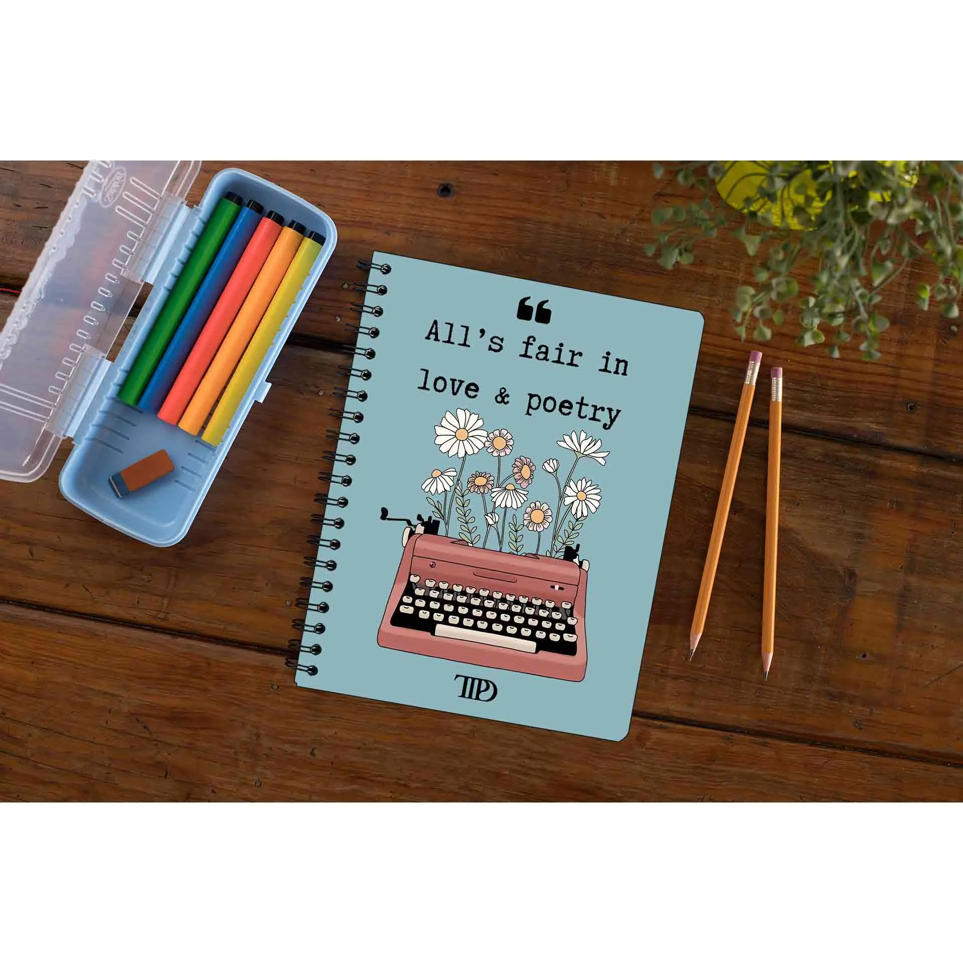 Taylor Swift Notebook - Love & Poetry