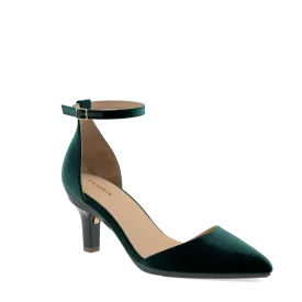 The D'Orsay - Forest Velvet 3 Stiletto