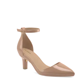 The D'Orsay - Latte Patent   Stiletto Heel Kit 3 Latte - FINAL SALE
