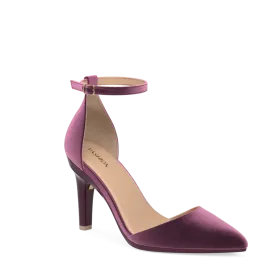 The D'Orsay - Sugar Plum Velvet 4 Stiletto