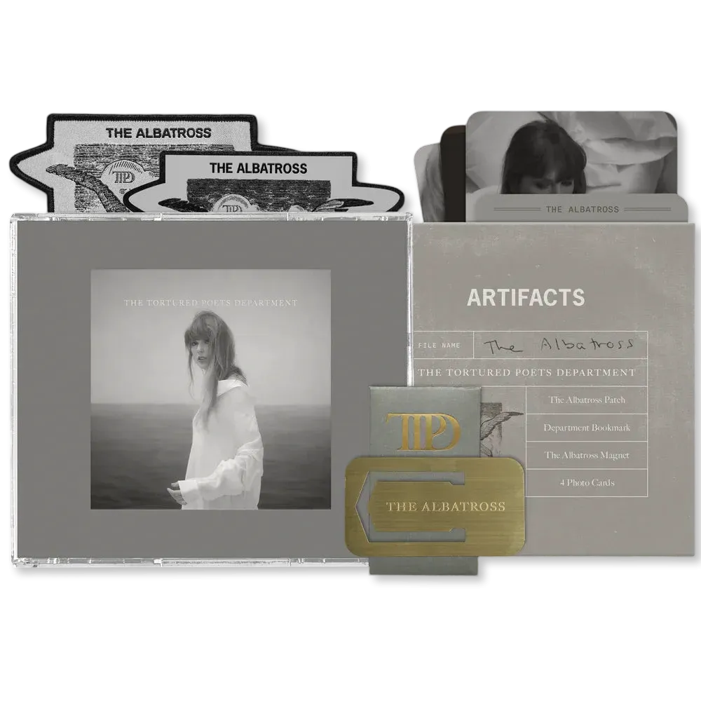 The Tortured Poets Department Deluxe CD (Grey, The Albatross)