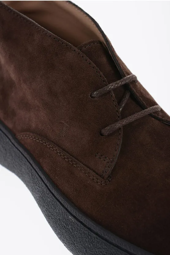 Tod's Suede Leather Desert Boots