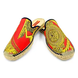 TUILERIES Red Mule Espadrilles