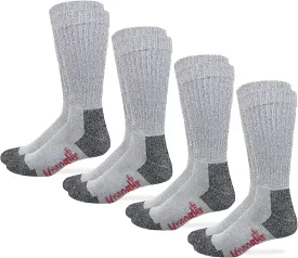 Wrangler Men's Riggs Workwear Over The Calf Work Boot Socks 4 Pair Pack